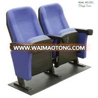 Triumph wholesale university used auditorium chairs with cup holder, cheap folding church chairs , fabrice durable cinema seat